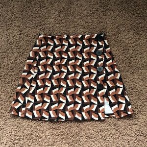 Retro Style Mini Skirt